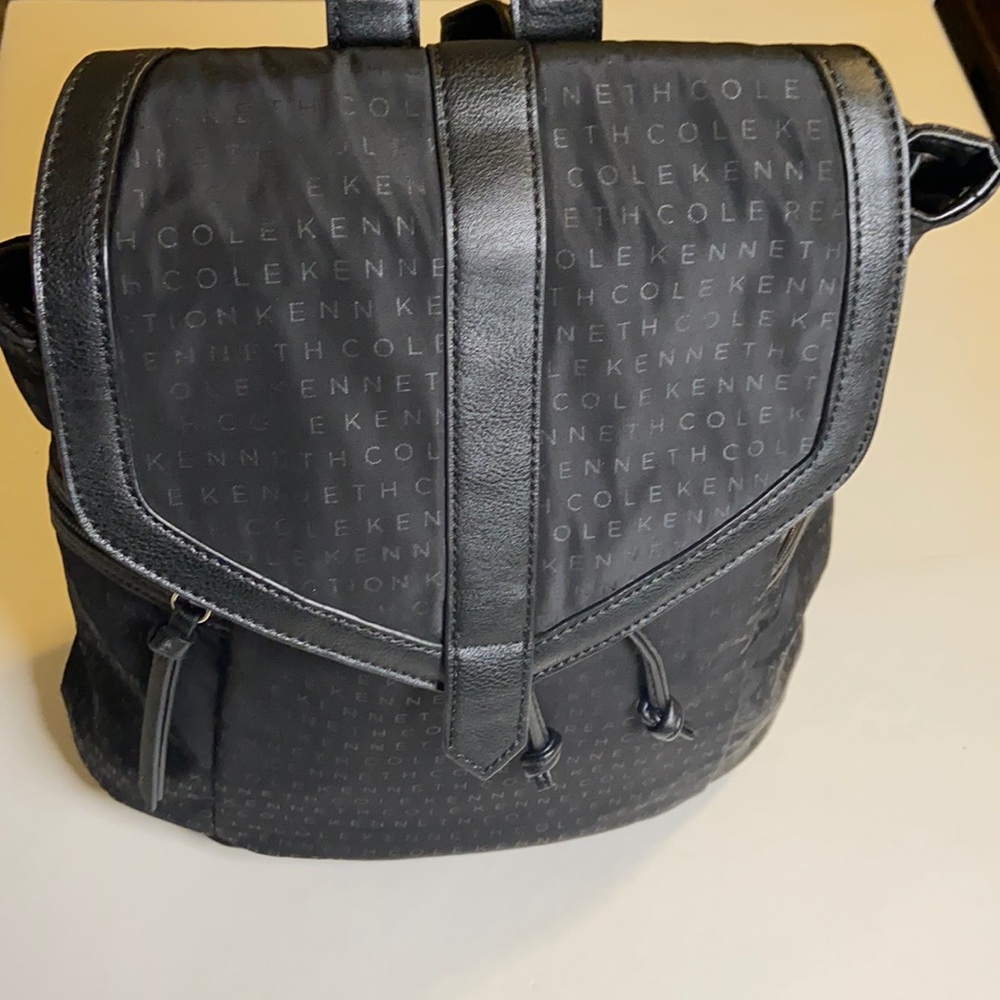 Kennth Cole black backpack